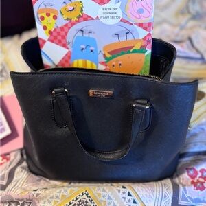 Kate Spade Black Tote Bag with Classic Design
